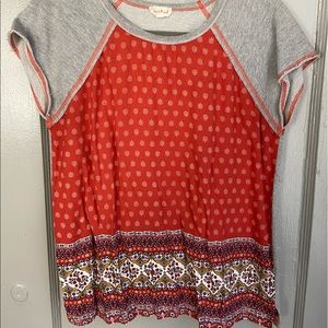 bright & colorful women’s top
